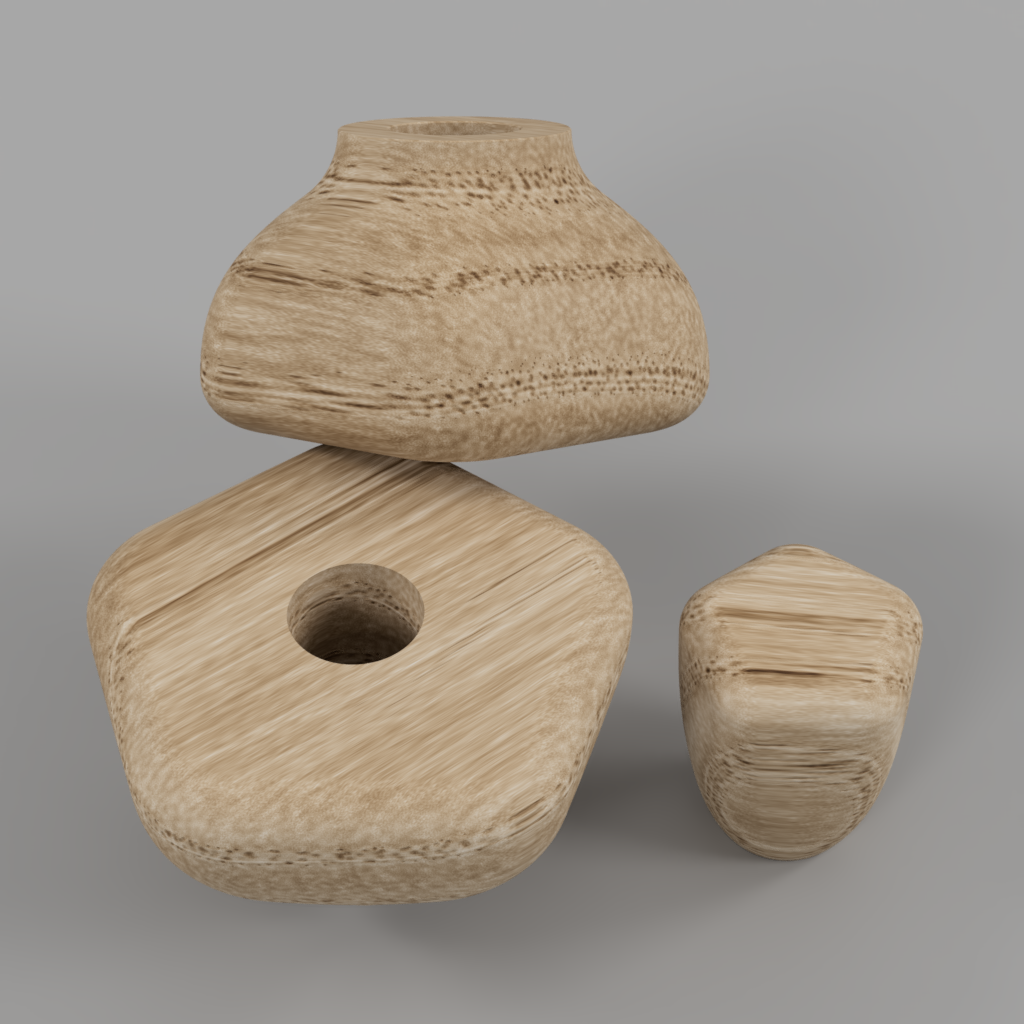Hand-finished hardwood knob set for the Lelit Mara X and Bianca, in Nordic Oak