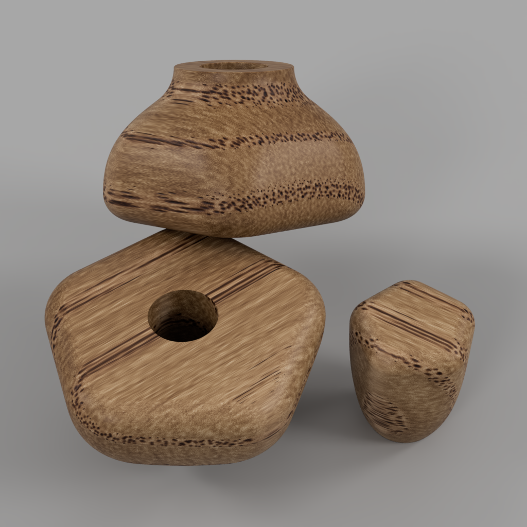 Hand-finished hardwood knob set for the Lelit Mara X and Bianca, in Warm Oak