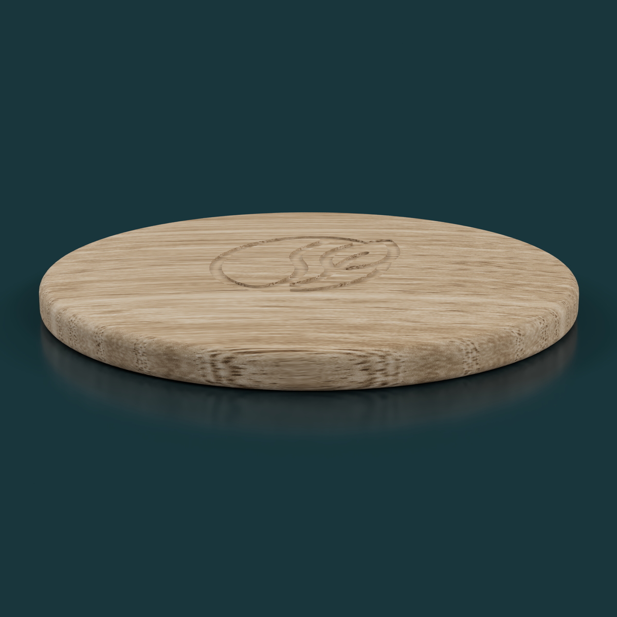 Hand-finished hardwood hopper lid for the Eureka Atom 300 g, in Nordic Oak